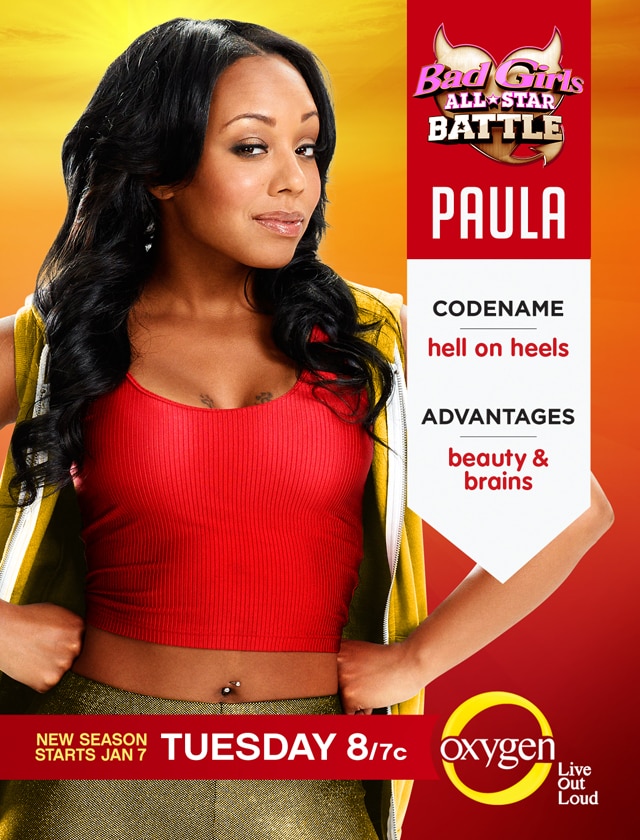 Bad Girls All Star Battle Season 2 Cast Paula 1821