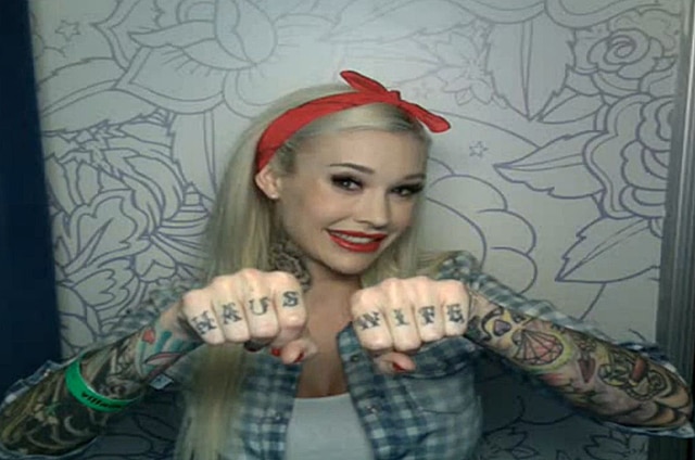 YEAH, Sabina Kelleys Badass Woman Power Tattoo picture