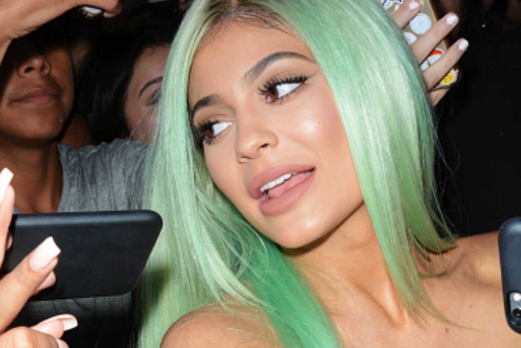 Kylie Jenner Got Her Wig Snatched At A 