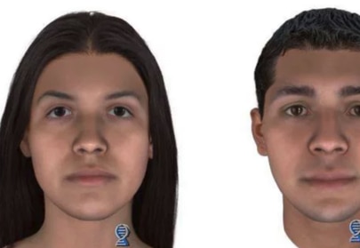 Composite sketch of parents of 'Baby Hope'