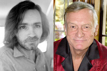 Charles Manson Hugh Hefner G