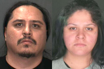 Police handouts of Fernando Inzunza and Jessica Salas Ruiz