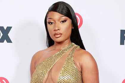 Megan Thee Stallion attends the 2021 iHeartRadio Music Awards