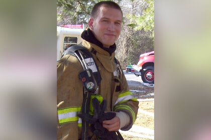 Firefighter Mishael "Mj" James Auman