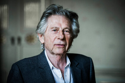 Roman Polanski portraited during Netia Off Camera film festival