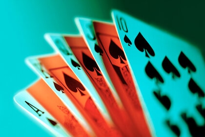 A hand of Playing Cards