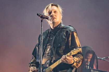 Win Butler of Arcade Fire performs at the Osheaga Music and Arts Festival