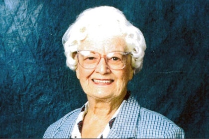 A photo of Ada Priolo from her grandson