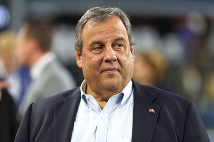 Former New Jersey Governor Chris Christie