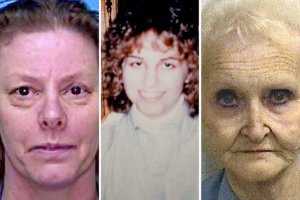 Aileen Wuornos, Karla Homolka and, Dorothea Puente.