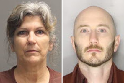 Police handouts of Cheryl Kunkle and Gregory Rowe