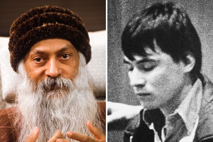 A split of Bhagwan Shree Rajneesh and Daniel J Laplante