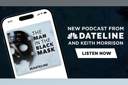 Dateline: The Man In The Black Mask Podcast Key Art