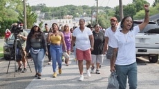 Lamont Adair's Family Stages Protest