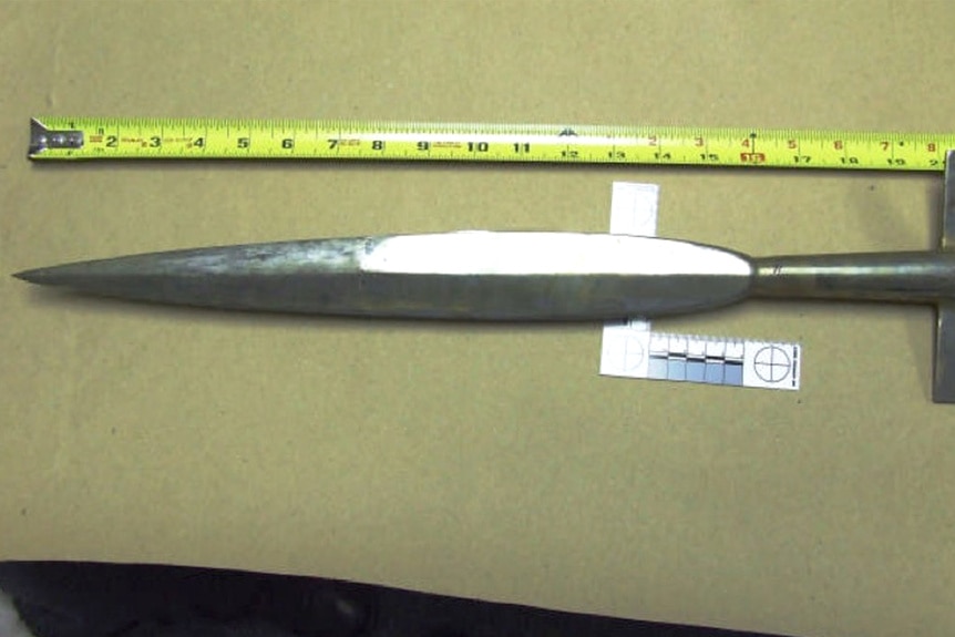 the Spear Head used as the murder weapon in Kill Or Be Killed episode 112